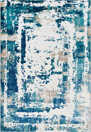 ELIT 9189A L.BLUE L.CREAM 2 carpet-room